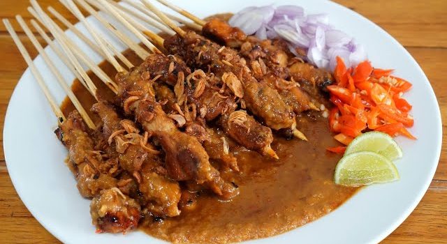 Sate Ayam Bumbu Kacang