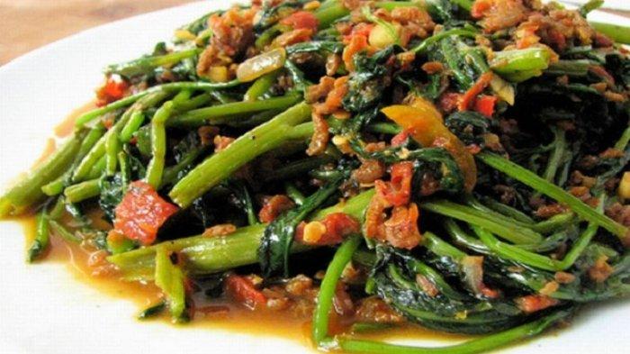 Tumis Kangkung Terasi